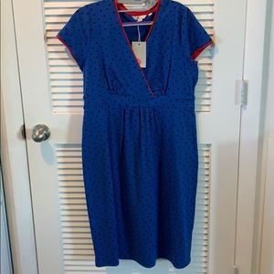 Boden dress with short sleeves
